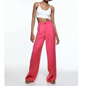 New Highrise Pink Front Full Length Pant